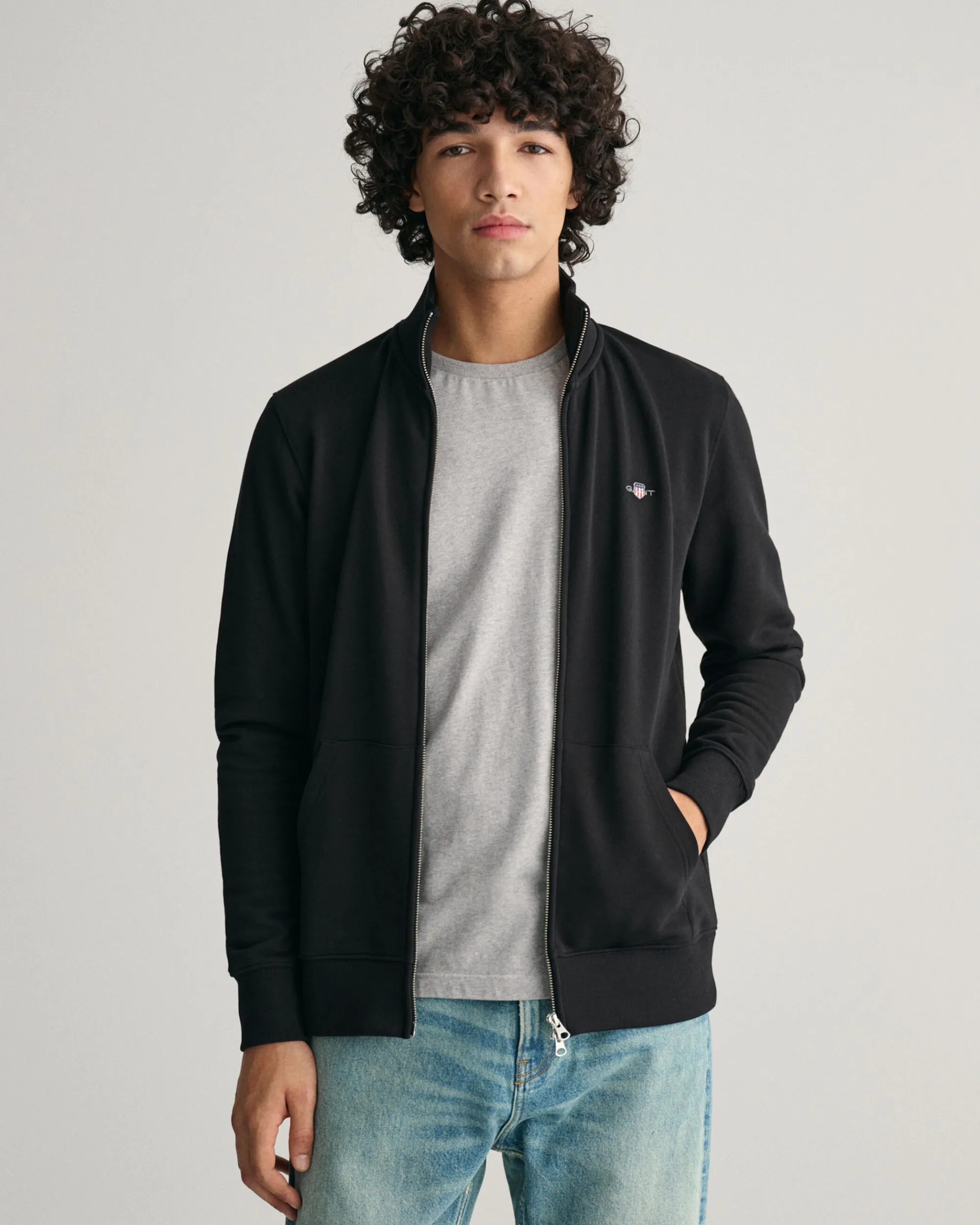 Shield Zip Sweatshirt