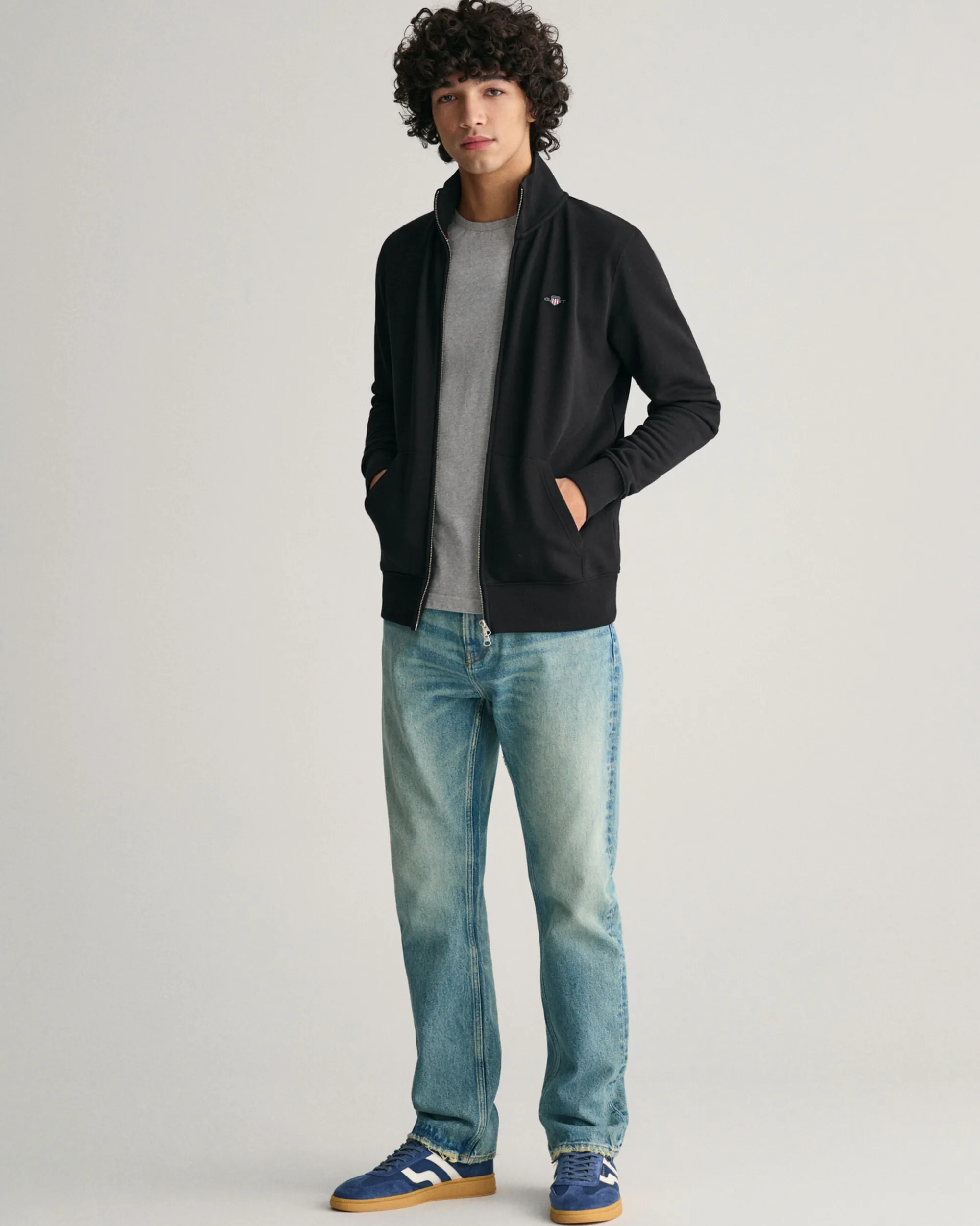 Shield Zip Sweatshirt