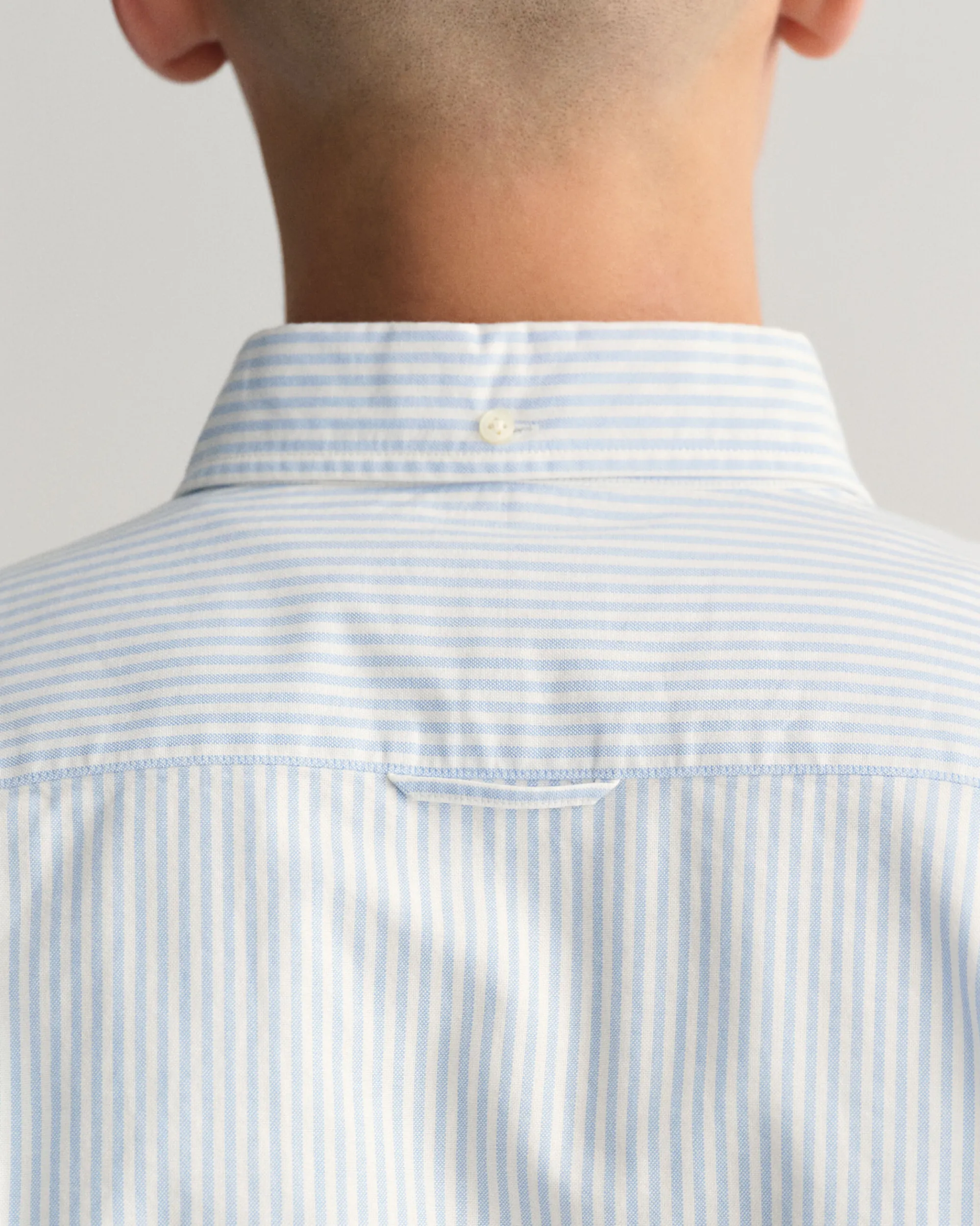 Slim Fit Banker Stripe Oxford Shirt