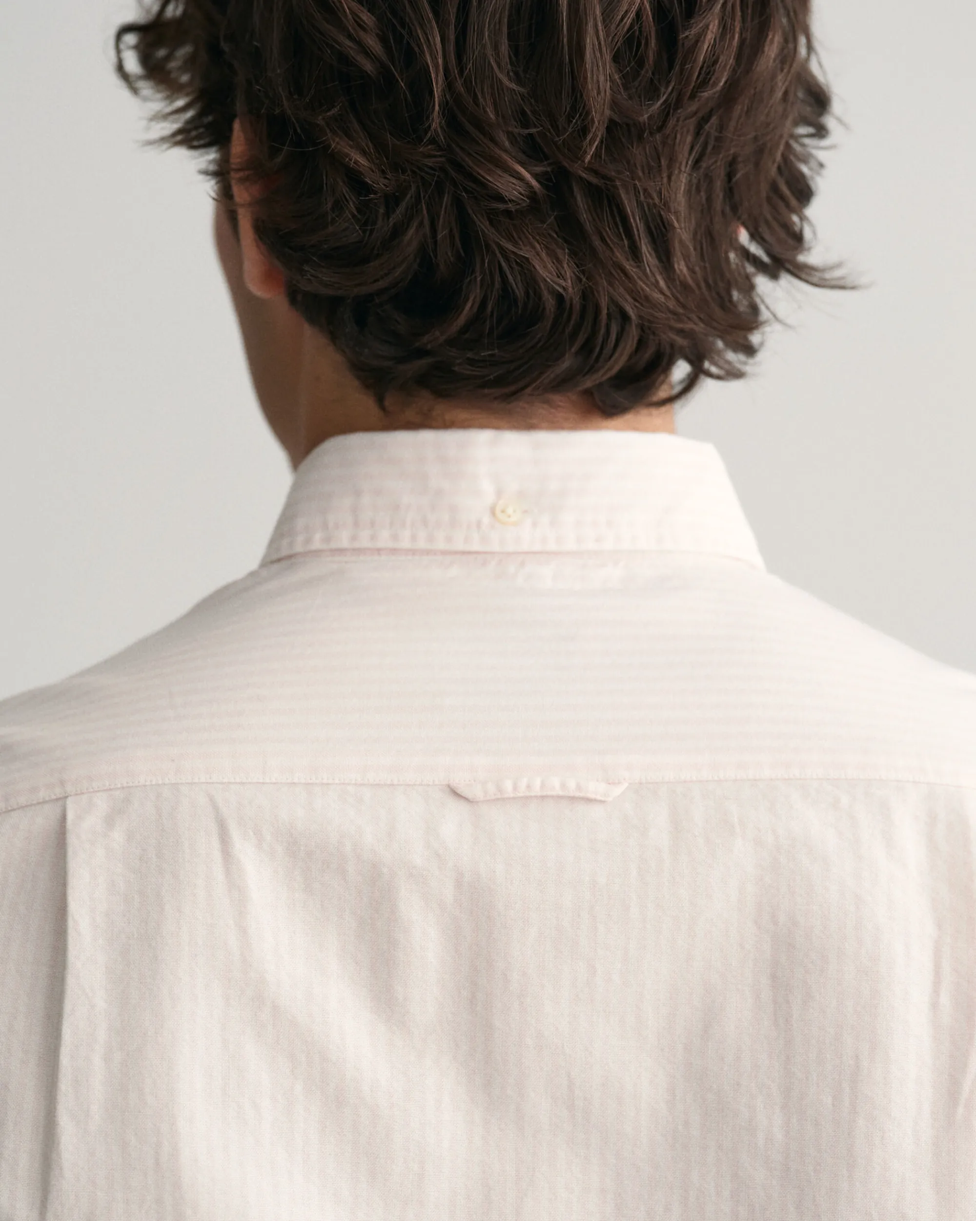 Slim Fit Banker Stripe Oxford Shirt