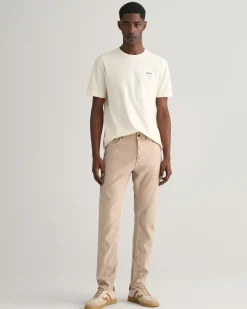Slim Fit Cotton Linen Jeans