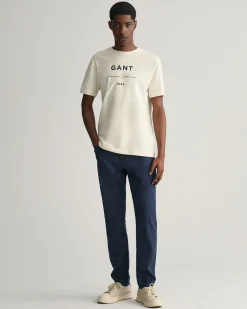 Slim Fit Cotton Linen Jeans