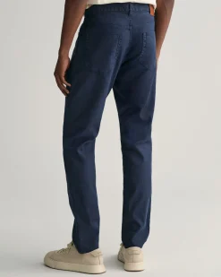 Slim Fit Cotton Linen Jeans