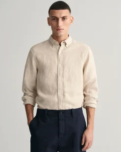 Slim Fit Linen Shirt