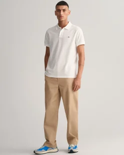 Slim Fit Shield Piqué Polo Shirt