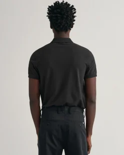Slim Fit Shield Piqué Polo Shirt