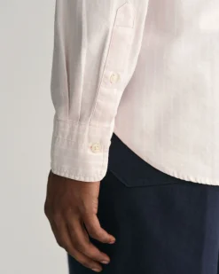 Slim Fit Striped Oxford Stretch Shirt