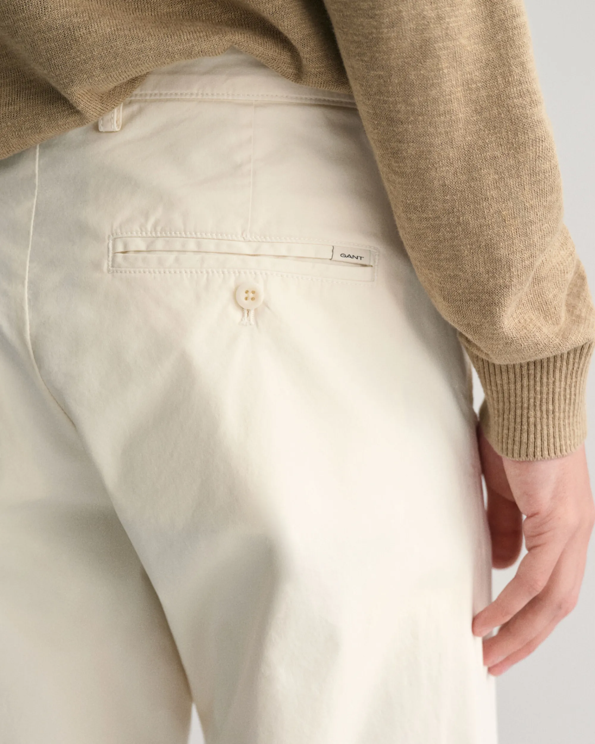 Slim Fit Sunfaded Chinos
