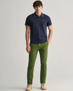 Slim Fit Sunfaded Chinos