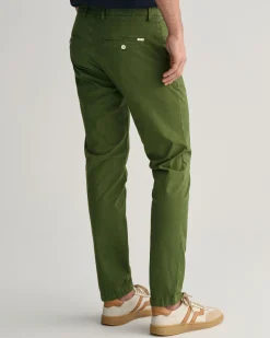 Slim Fit Sunfaded Chinos