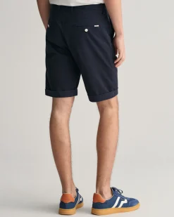 Slim Fit Sunfaded Shorts