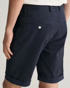 Slim Fit Sunfaded Shorts