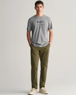 Slim Fit Twill Chinos