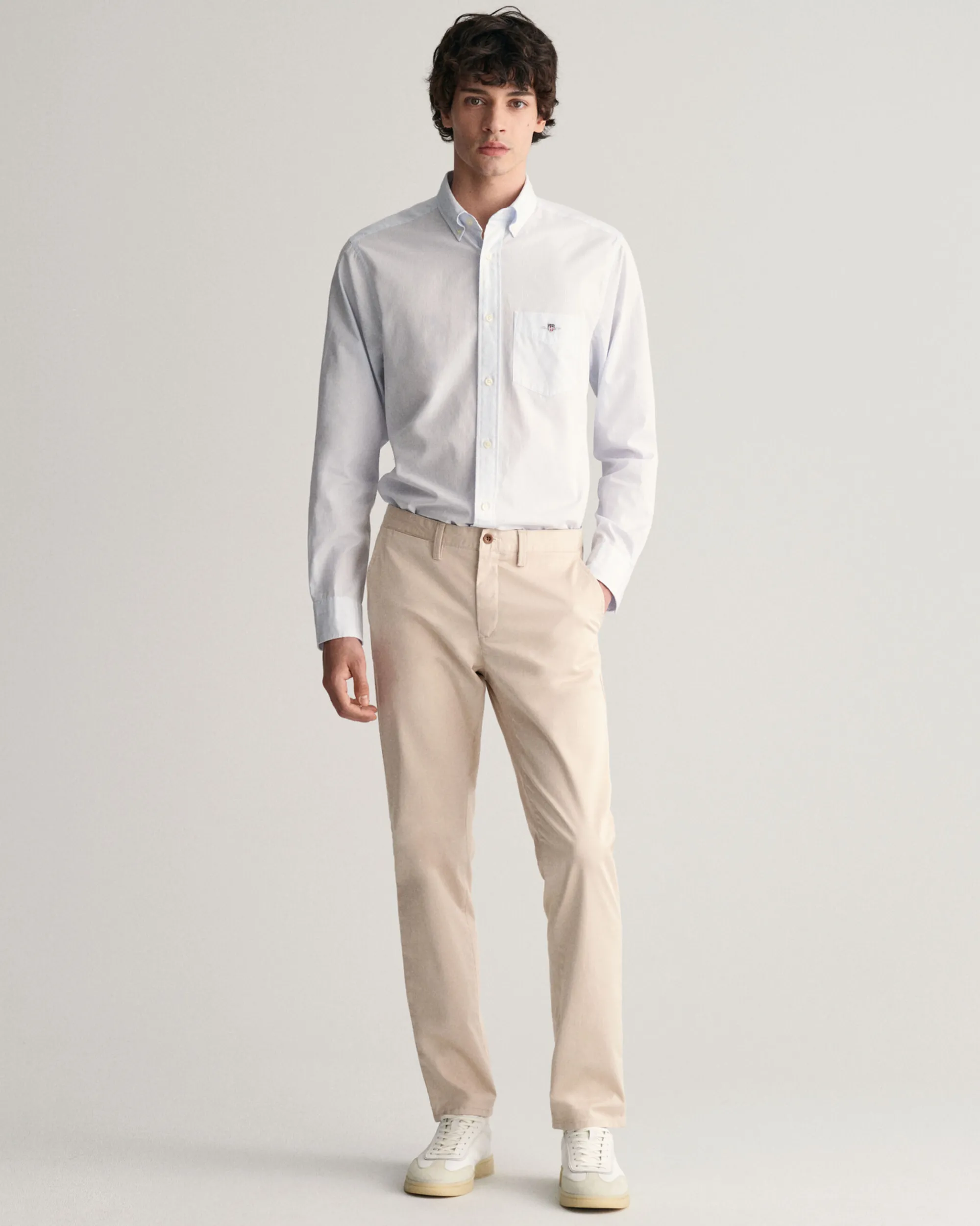 Slim Fit Twill Chinos