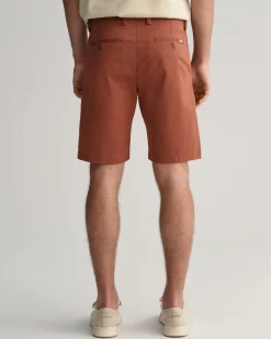 Slim Fit Twill Shorts