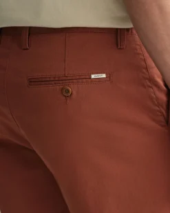 Slim Fit Twill Shorts