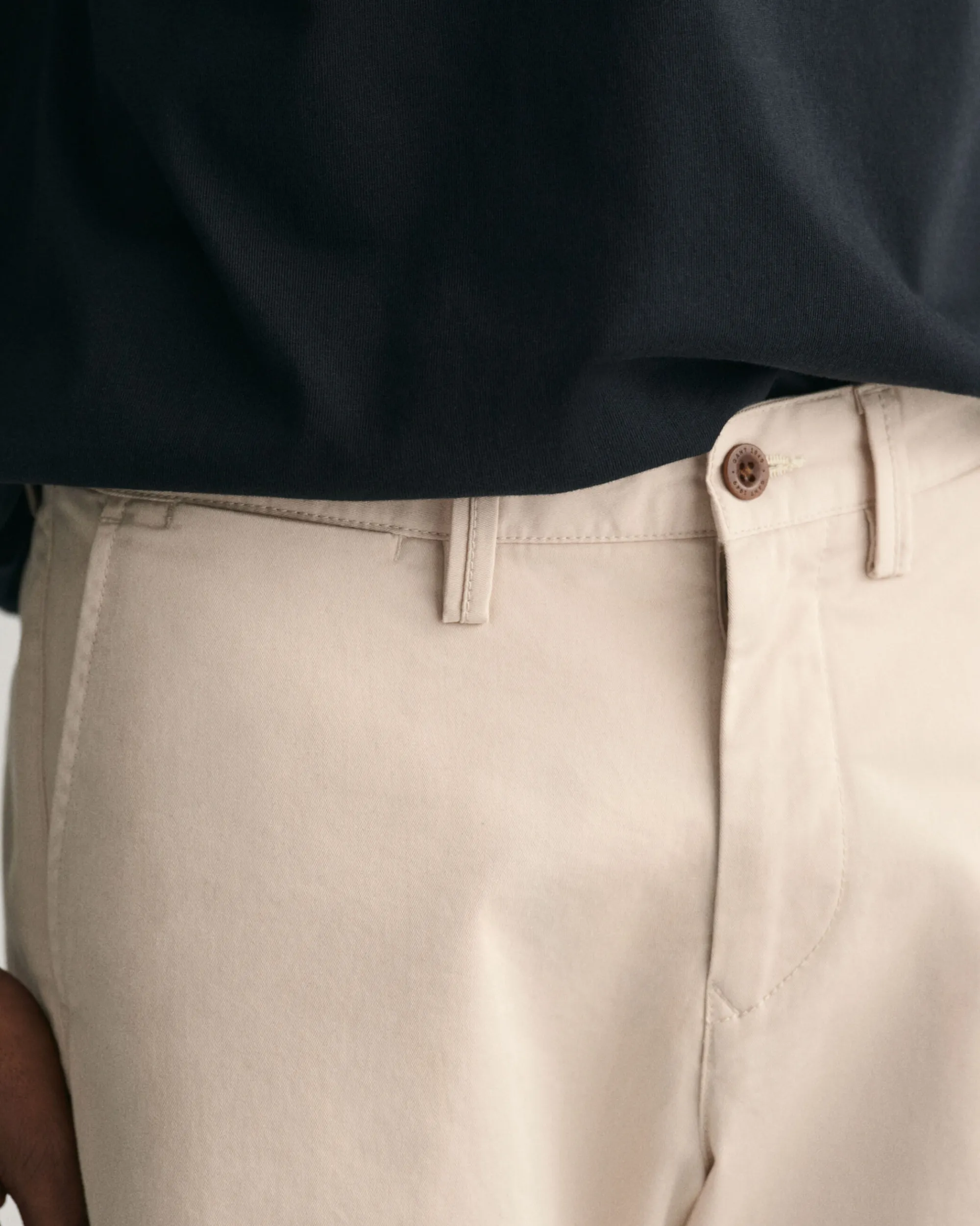 Slim Fit Twill Shorts