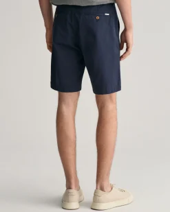 Slim Fit Twill Shorts