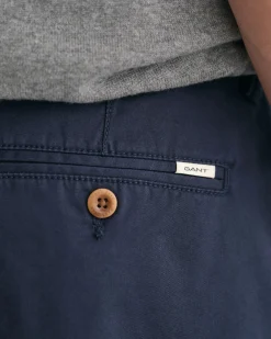 Slim Fit Twill Shorts