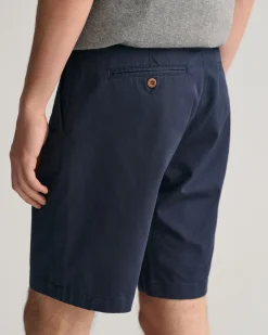 Slim Fit Twill Shorts