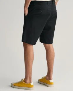 Slim Fit Twill Shorts