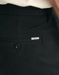 Slim Fit Twill Shorts
