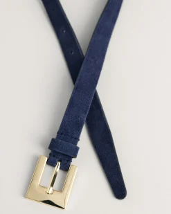 Slim Suede Belt