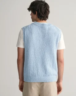 Slub Textured Cotton Vest