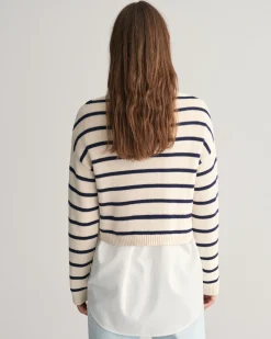 Striped Crew Neck Sweater