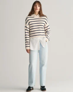 Striped Crew Neck Sweater