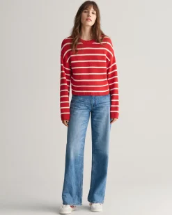 Striped Crew Neck Sweater