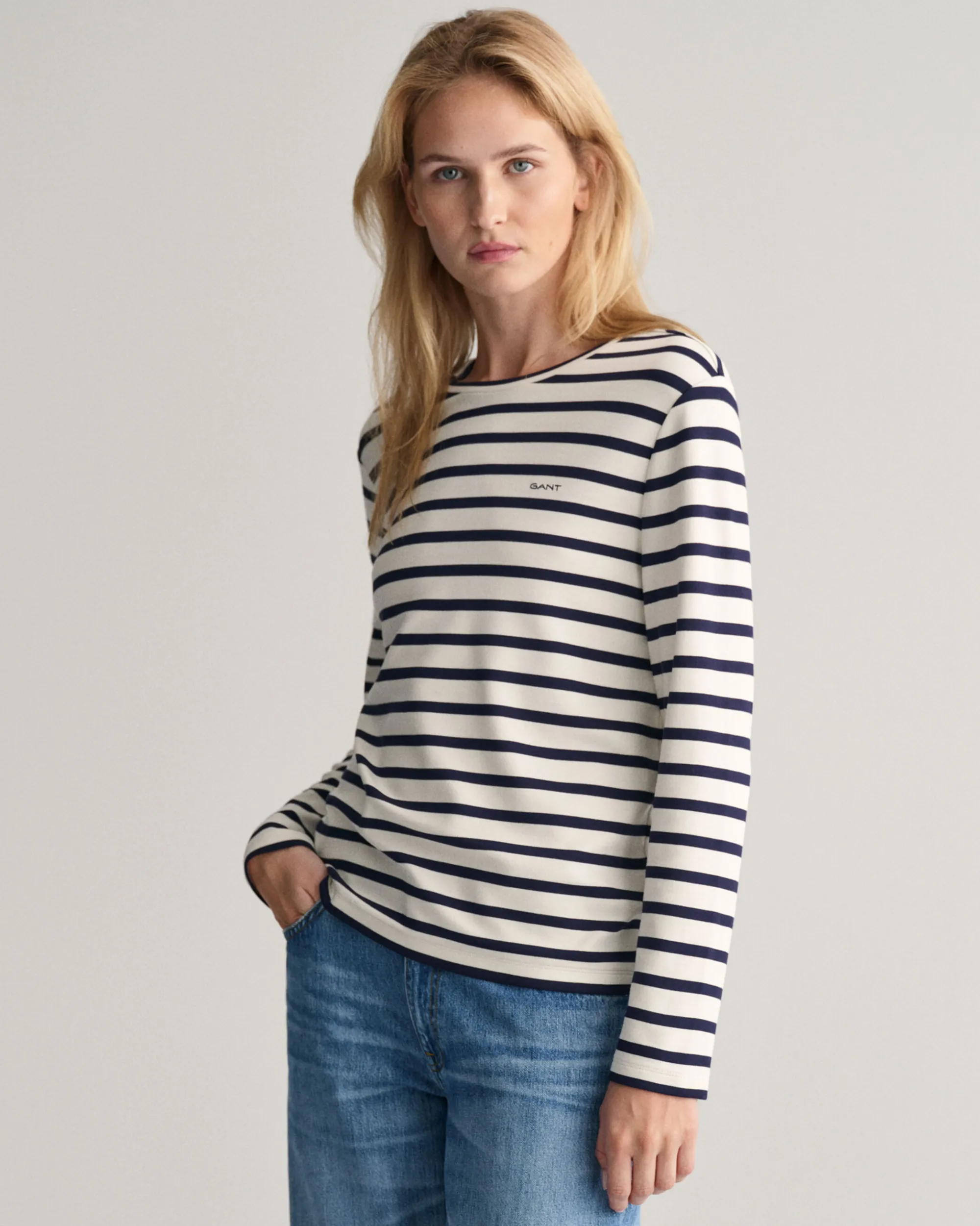 Striped Long Sleeve T-Shirt