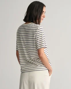 Striped Monogram T-Shirt