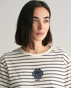 Striped Monogram T-Shirt