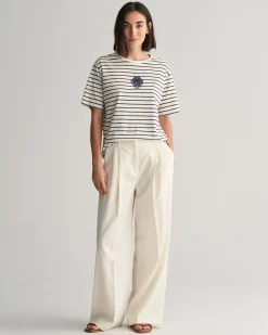 Striped Monogram T-Shirt