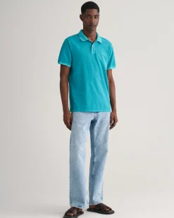 Sunfaded Piqué Polo Shirt