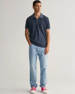 Sunfaded Piqué Polo Shirt