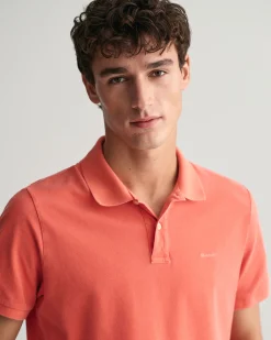 Sunfaded Piqué Polo Shirt