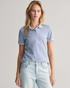 Sunfaded Piqué Polo Shirt