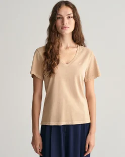 Sunfaded V-Neck T-Shirt
