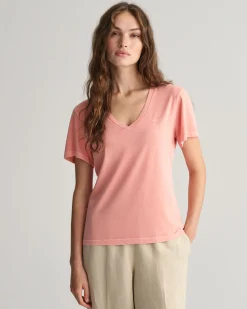 Sunfaded V-Neck T-Shirt