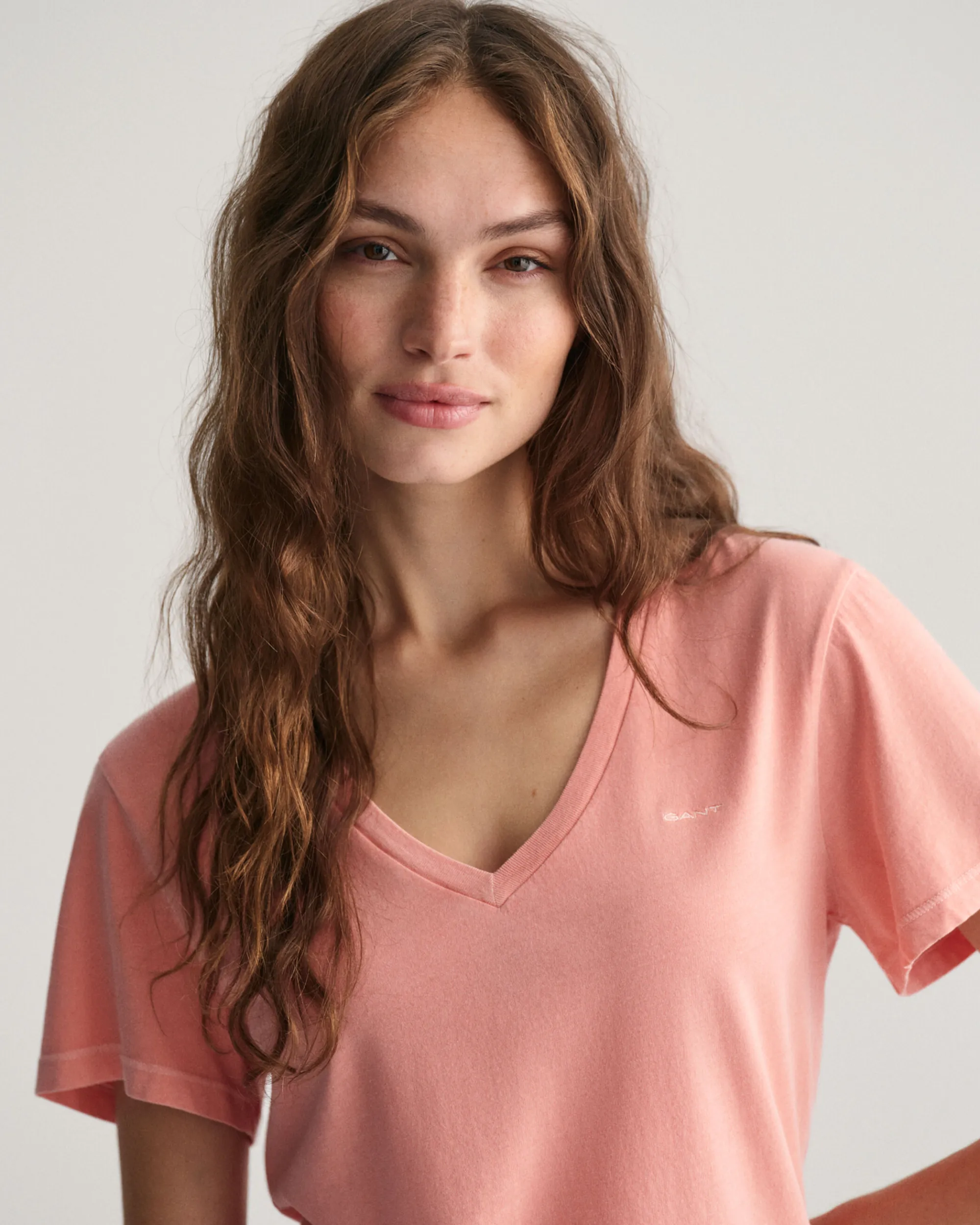 Sunfaded V-Neck T-Shirt
