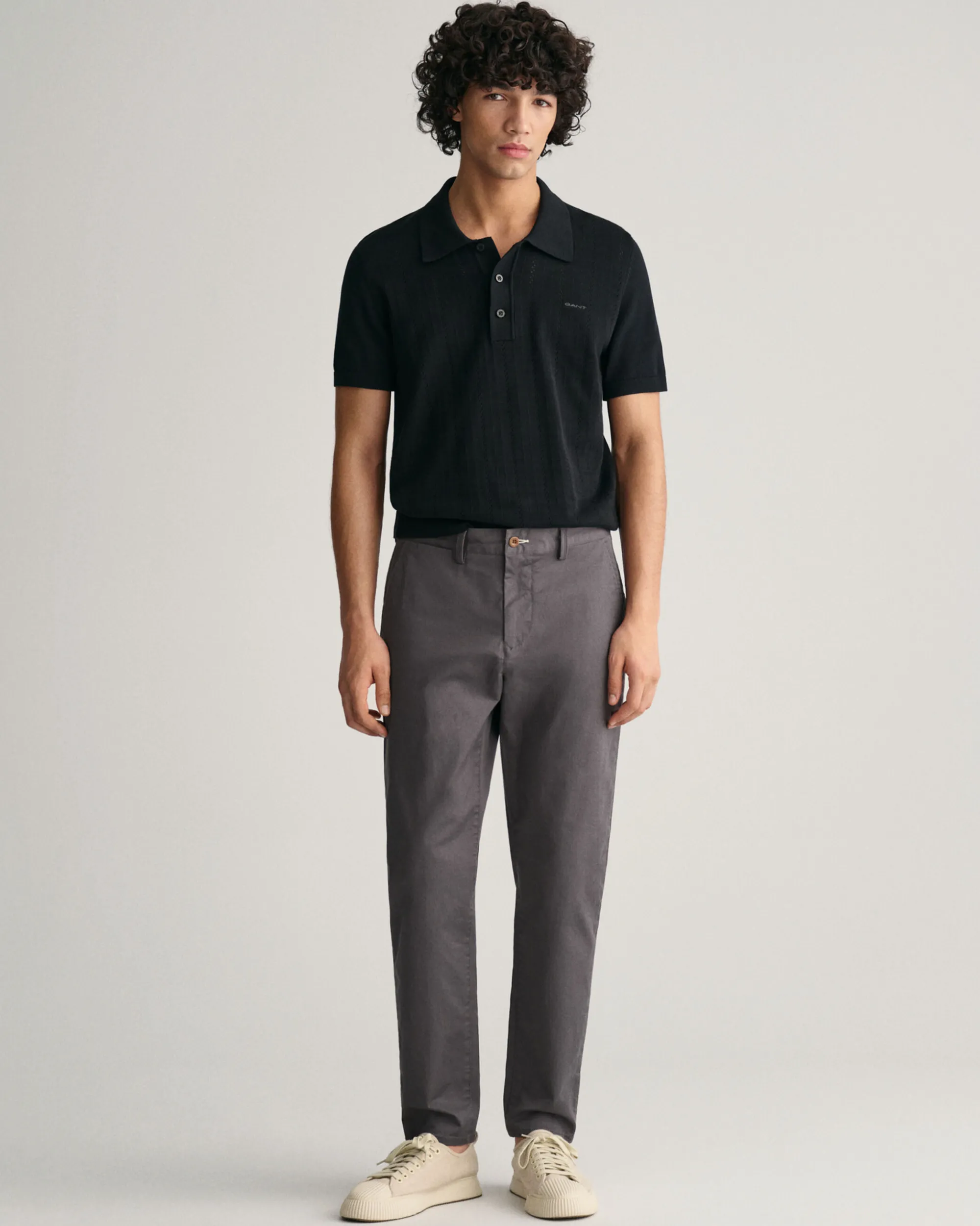 Tapered Twill Chinos