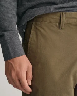 Tapered Twill Chinos