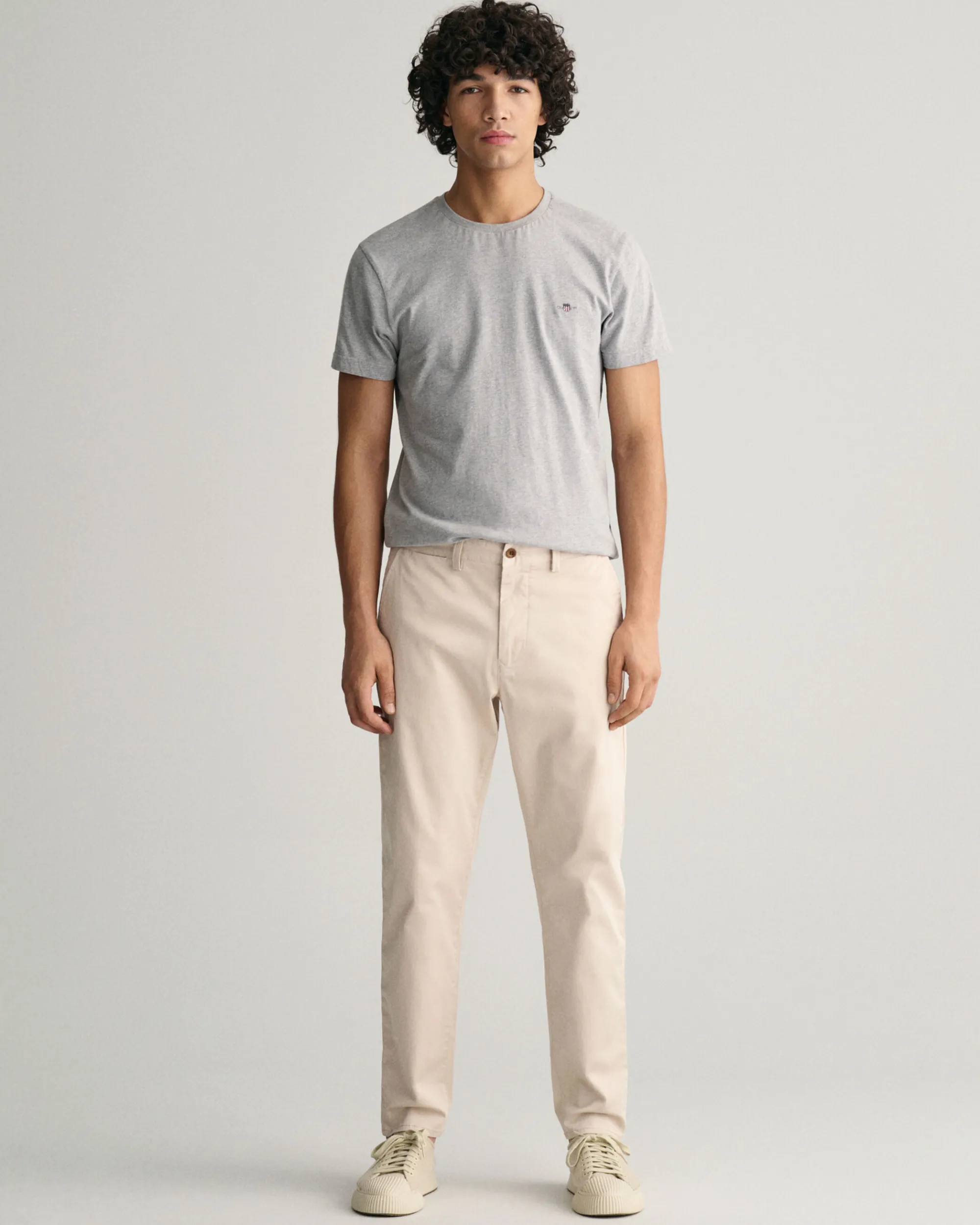 Tapered Twill Chinos