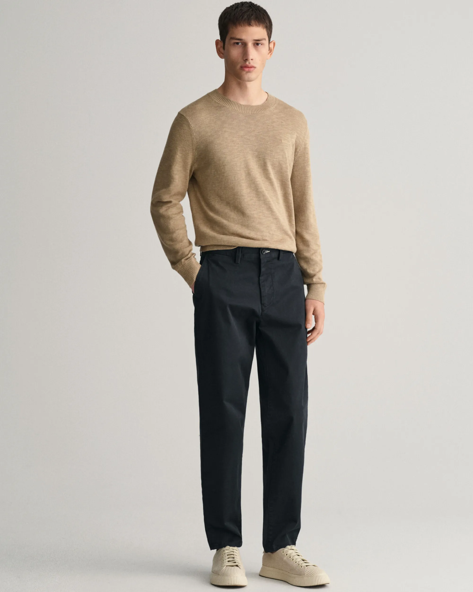 Tapered Twill Chinos
