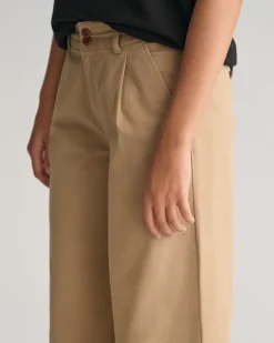 Teen Girls Box Pleat Chinos
