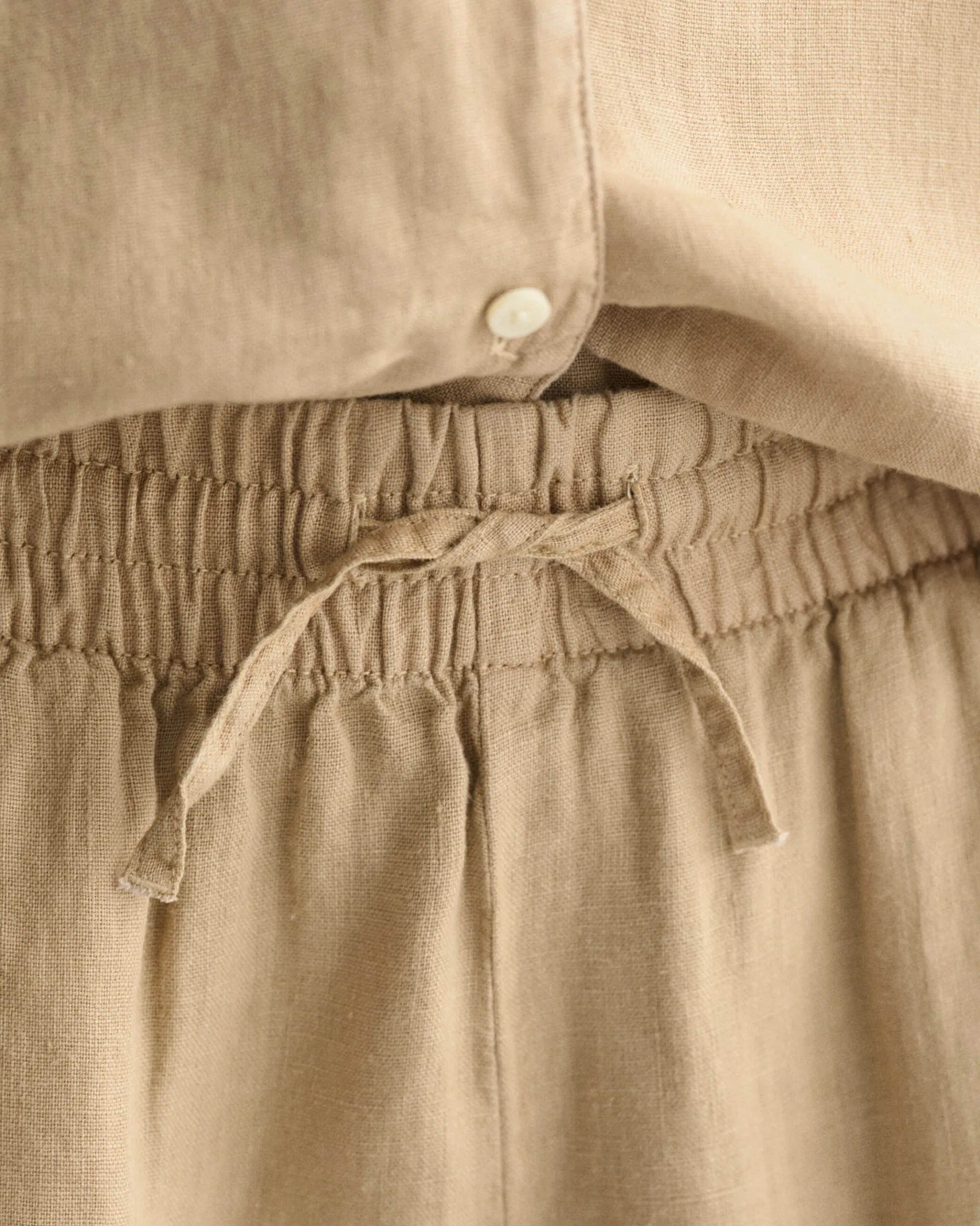 Teen Girls Linen Shorts