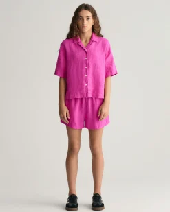 Teen Girls Linen Shorts