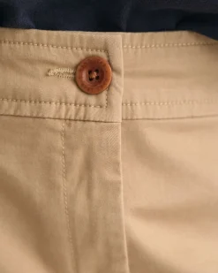Teen Girls Mini Chino Skirt